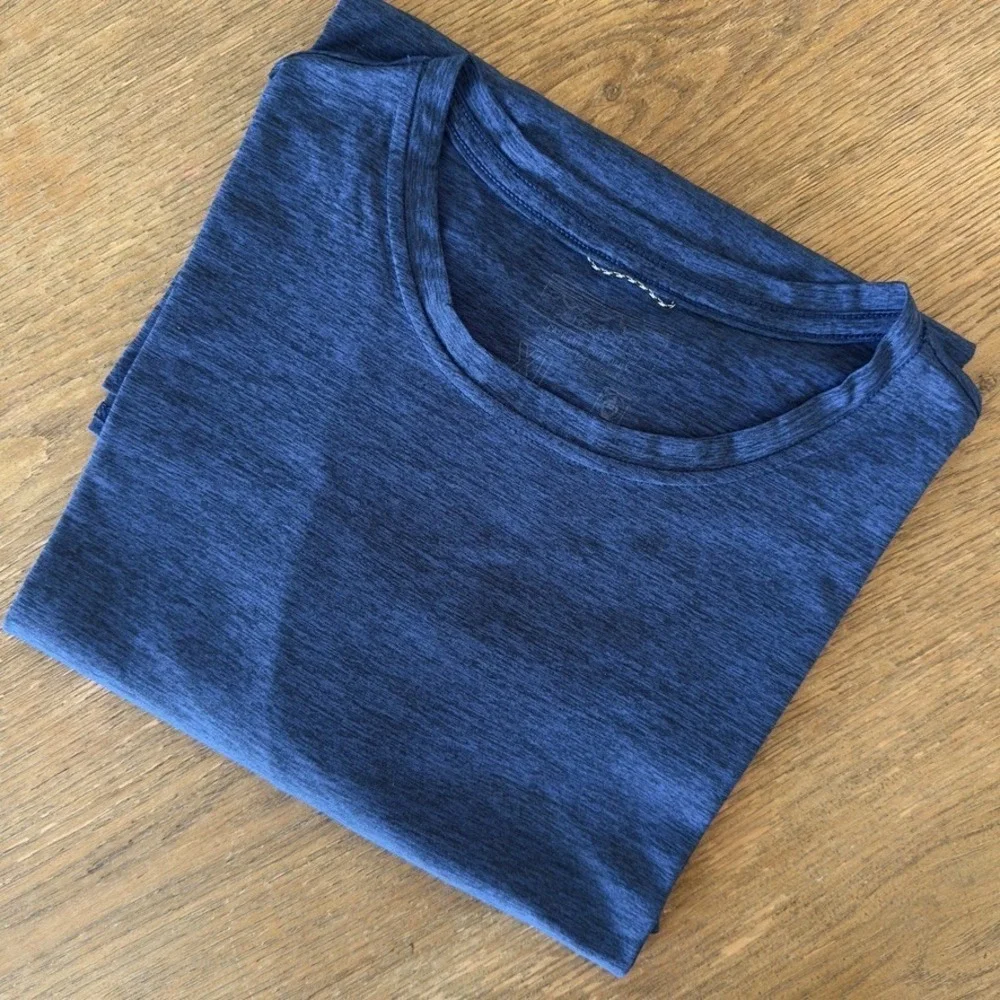 Patagonia Capilene Cool Daily Shirt-Stretch Performance UPF 50+-Blue Solid-Sz XL - Picture 12 of 12